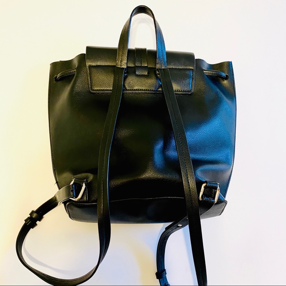 Zara | Black Basic Backpack - image 5